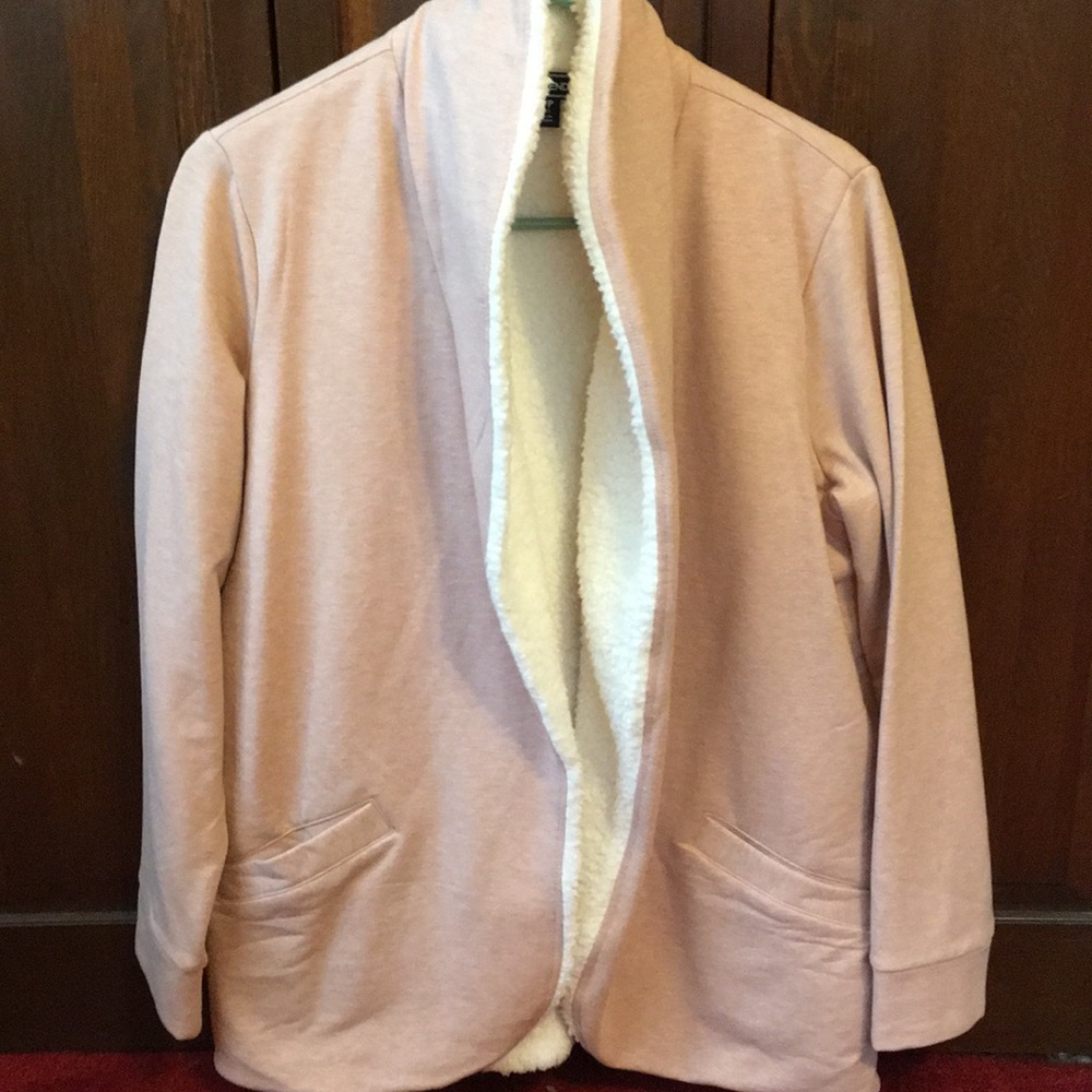 NWOT. Lands End Sherpa Jacket - Picture 2 of 7